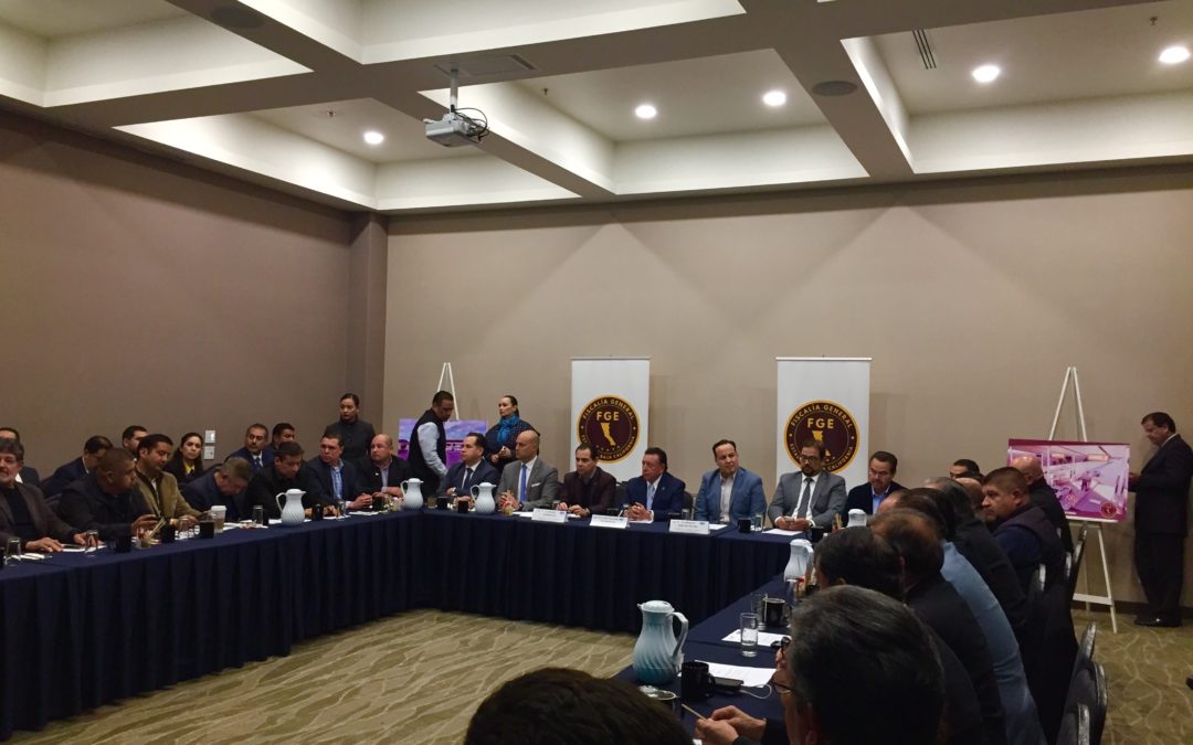 Se reune sector empresarial de Mexicali con nuevo Fiscal General del Estado