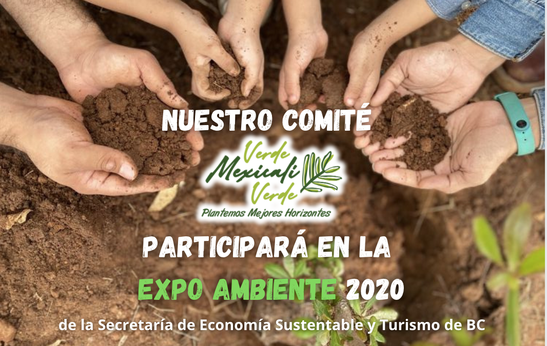 Participaremos en la Expo Ambiente 2020 que organiza la Secretaría de Economía Sustentable y Turismo de BC