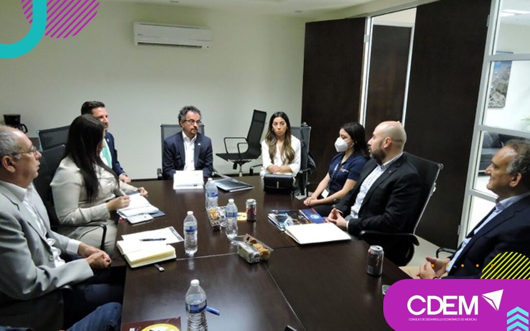 Representantes Empresariales se reúnen con Embajador de Reino Unido en México.